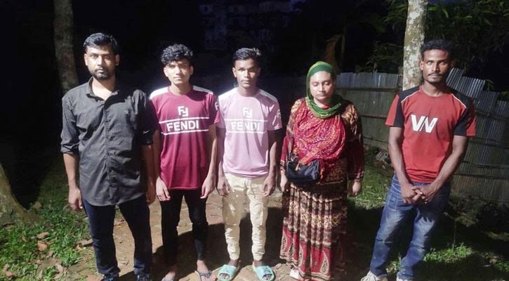 মৌলভীবাজার সীমান্ত দিয়ে আরও ৫ জনকে ‘পুশইন’